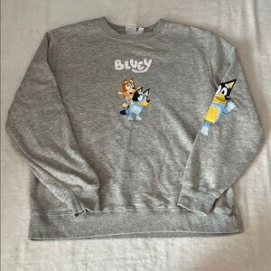 Grey Bluey women’s crewneck
